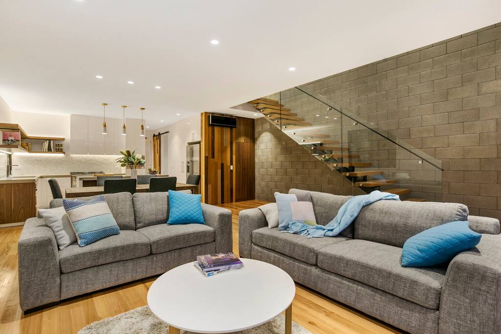 Cosy living area - perfect place to get away and relax with a book.