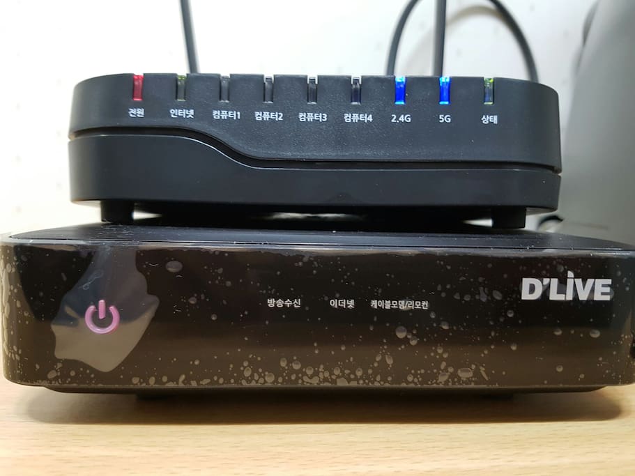 Giga wifi and cable TV