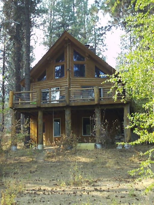 Garden Valley SF Payette Log Cabin Cabins for Rent in Garden Valley