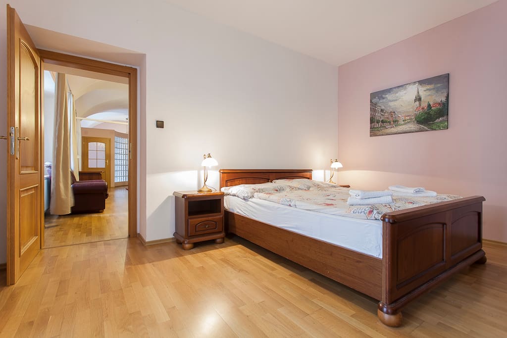 Apartmán č.3-spálňa