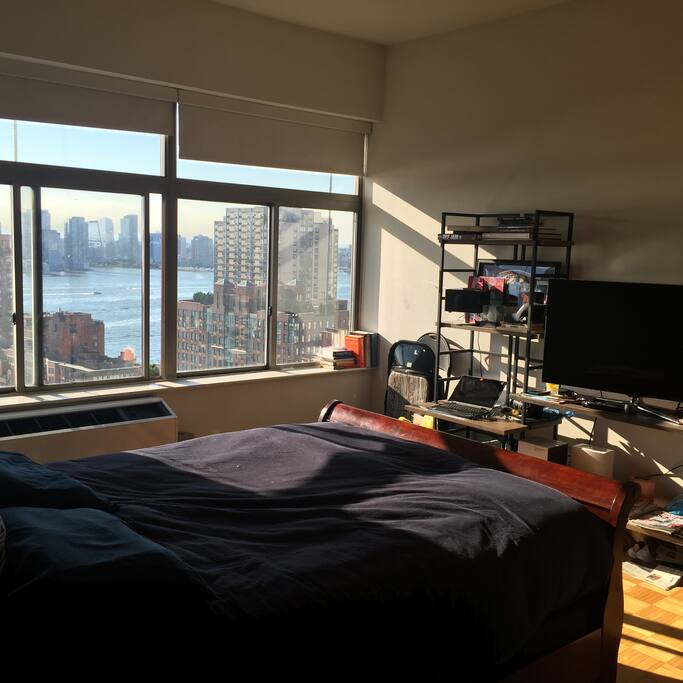 Excellent sunlight in the bedroom