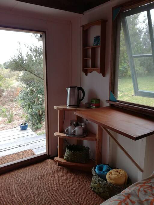 inside the cabin