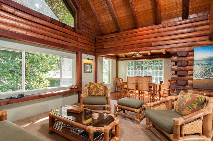 Charming Log House! Sacred Garden Farm Stay gallery image 5