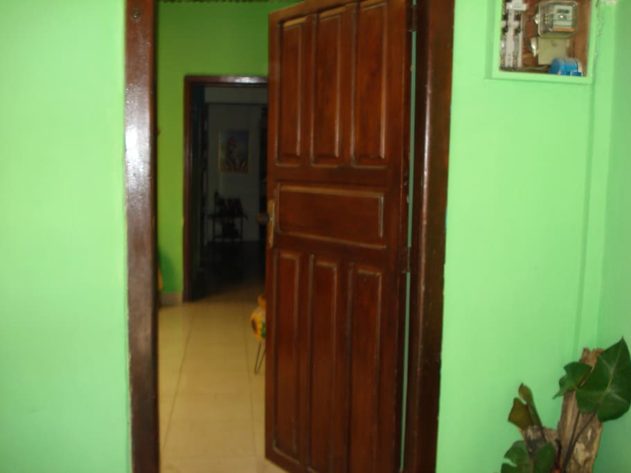 Entrada de la casa