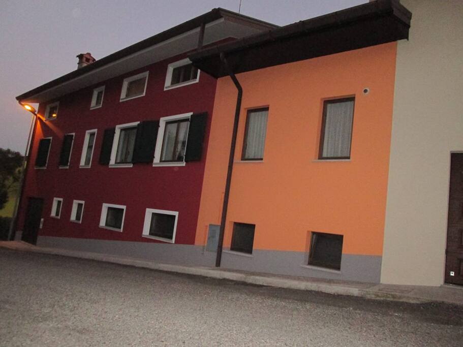 The house sight from the street.