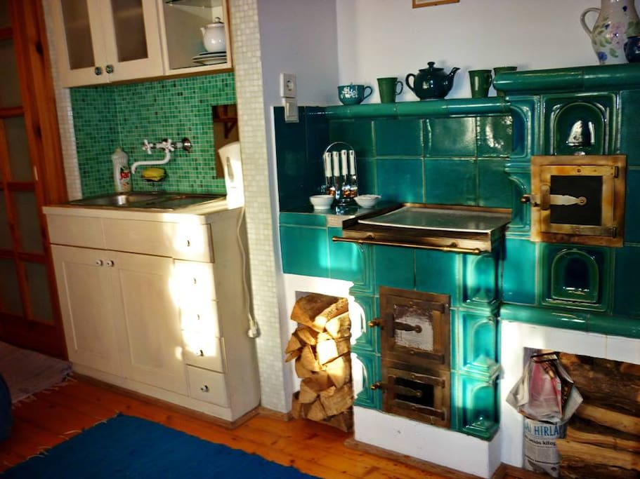 Livingroom with a double bed/ Nappali egy dupla aggyal