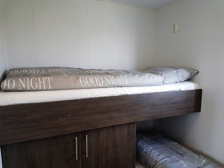 Chambre avec lits cabane