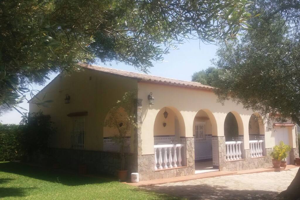 Vista exterior de la casa