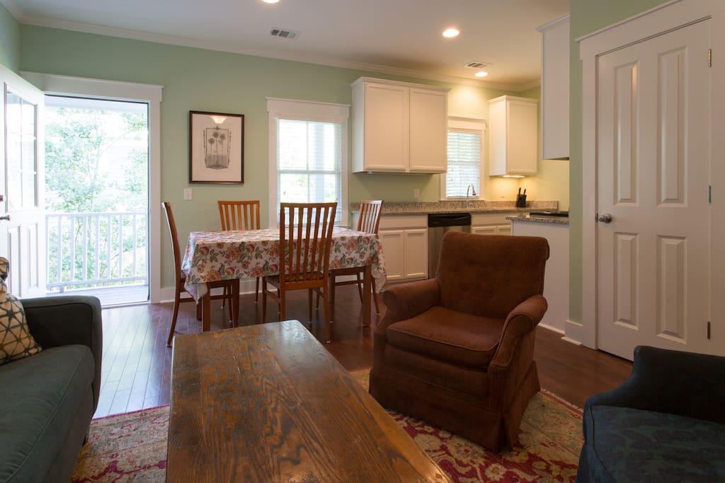 Living Room opens into dinning area and kitchen
