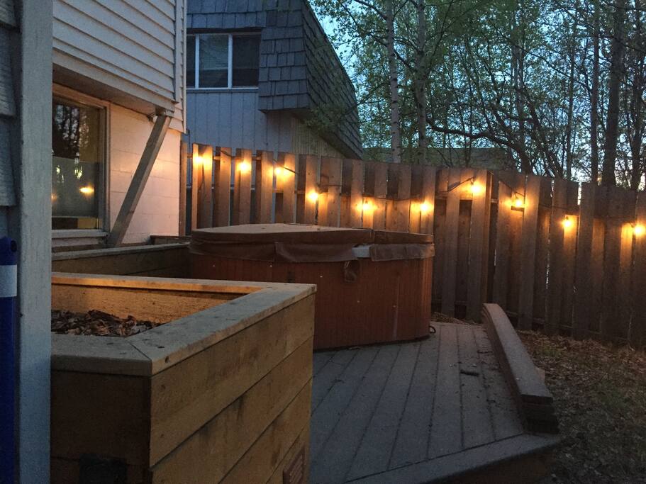 hot tub!