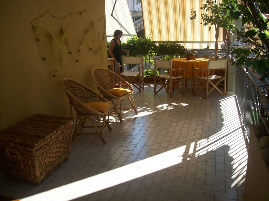 parte del terrazzo angolare