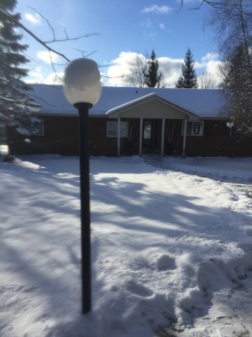 Yes there is snow!