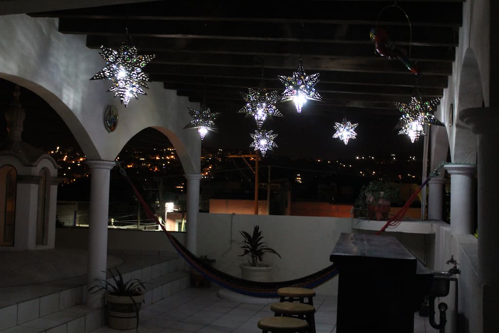 Enjoy the evening at our terrace with your family or friends