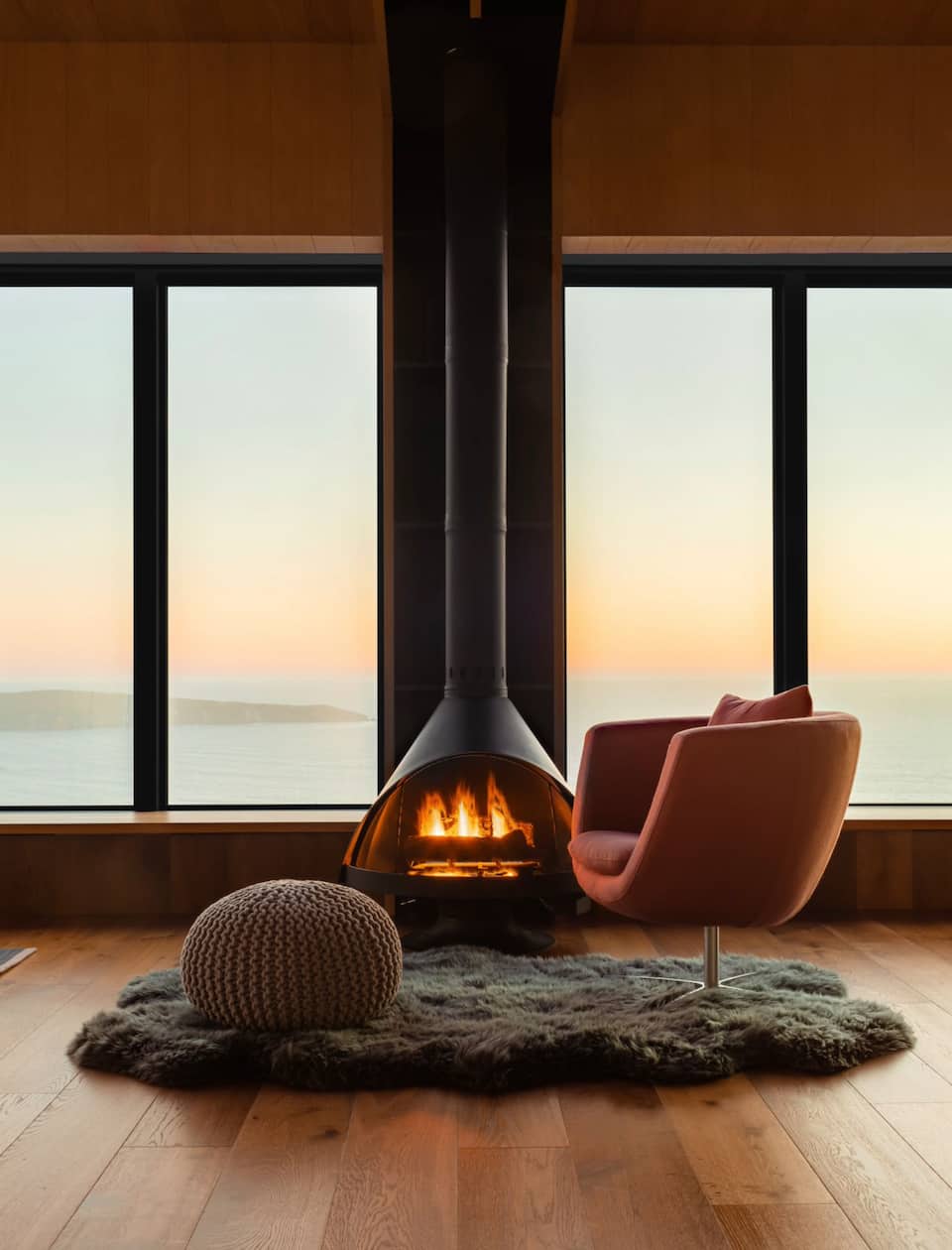 Sky House, above Dillon Beach, Dillon Beach, California, United States, photo 5 of 10
