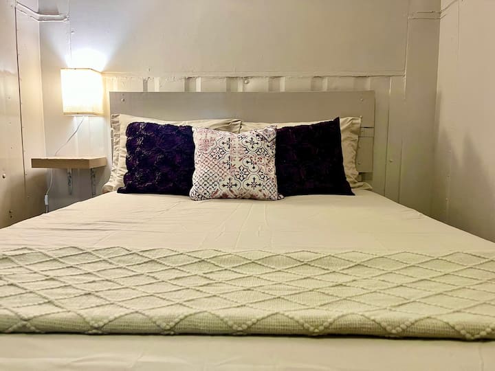 Casa, Tranquila, dormitorio dos.