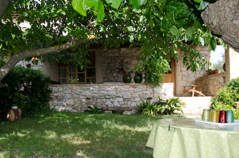 Quiet house full of character near Uzès – Les Peyrières