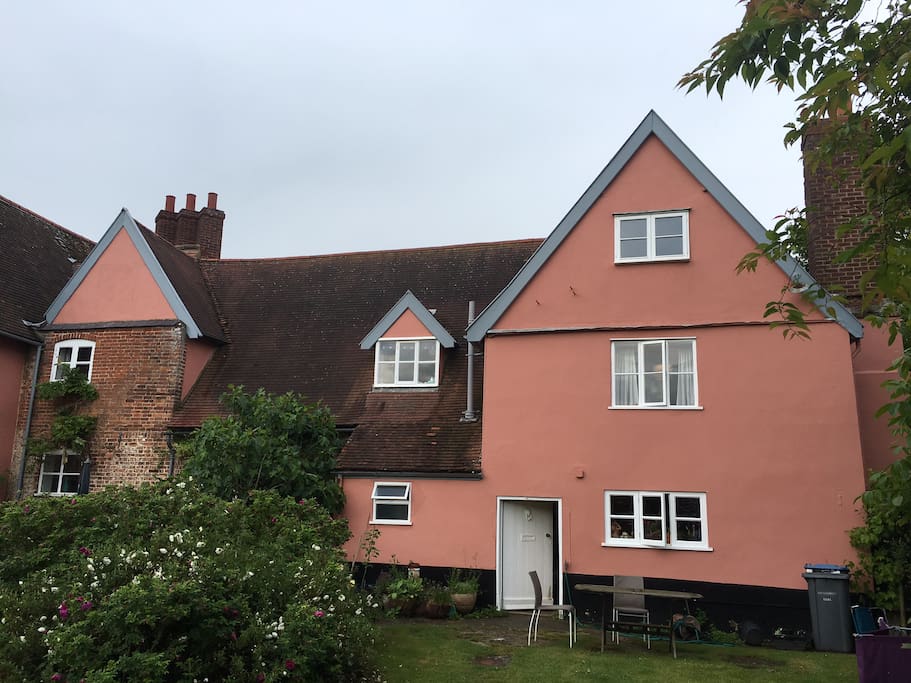 Top right Gable is window of bedroom for rent