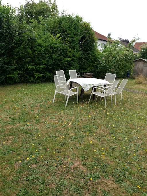 Garten Sitzgruppe mit Grill