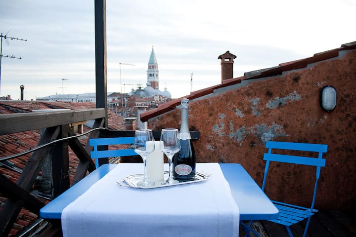 Spectacular view on San Marco.