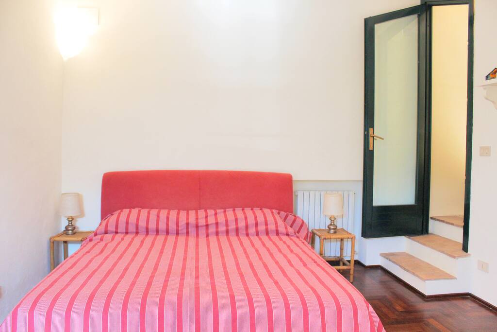 bedroom with terrace