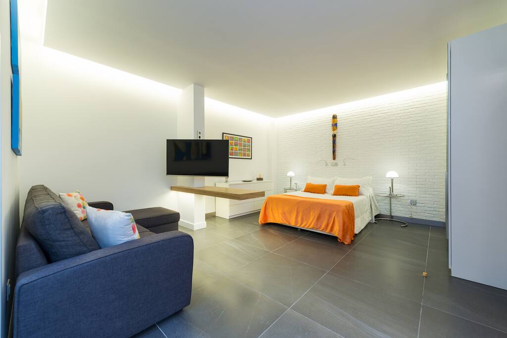Dormitorio y Salón