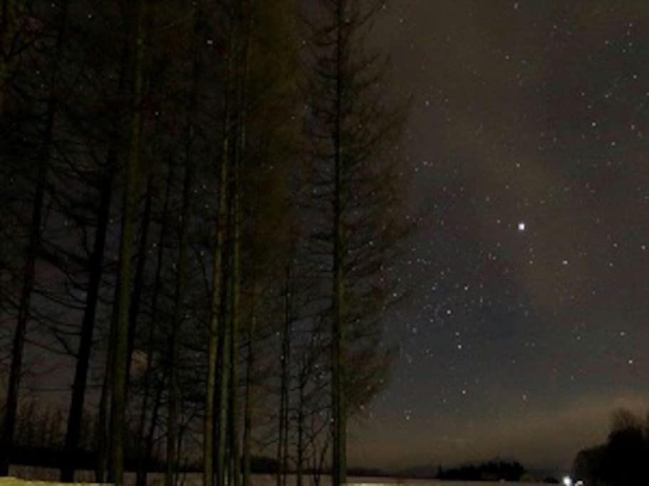 八千代の星空
空気が綺麗で星の観測には最高です