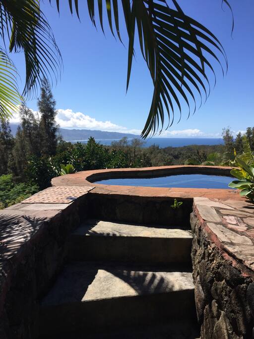 Spa for your pleasure overlooking the ocean.