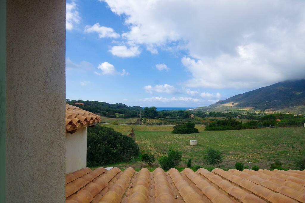 Vista dalla casa
