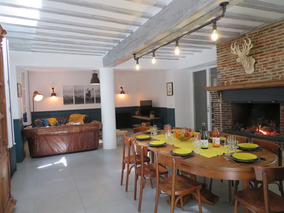 Salon-Salle à manger