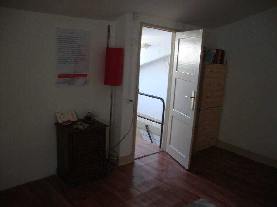 Your room entrance door (from inside)