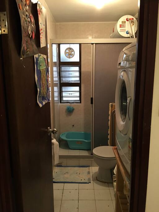 Shower room / toilet. Washing machine can also be used if required