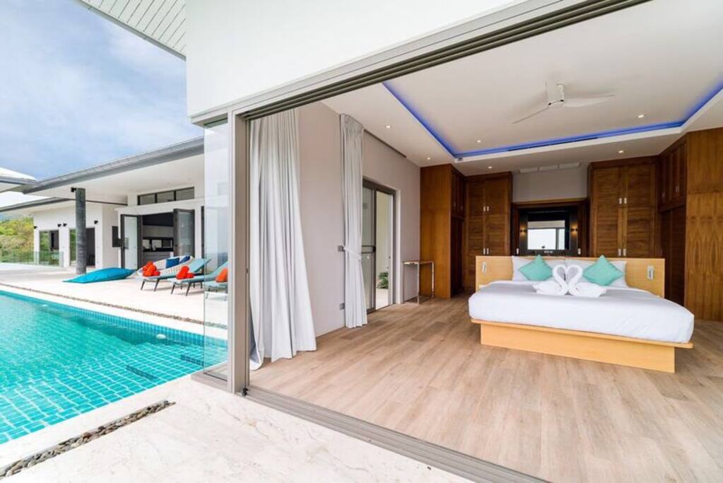 pool access direct from room