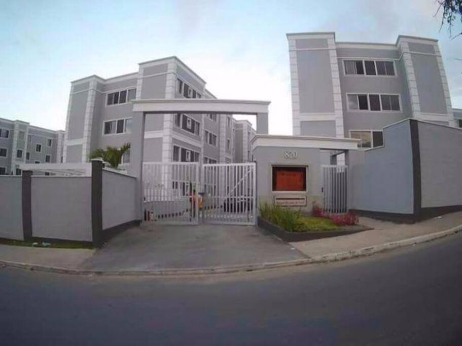 Entrada com guarita