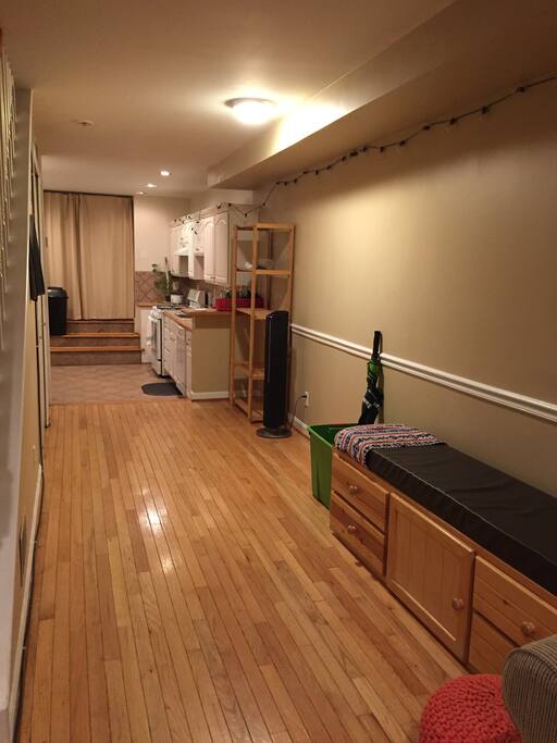 Walkway to Kitchen