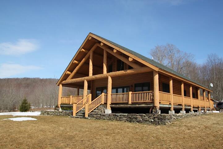 Secluded Luxury Cabin Style Home W Mountain Views Cabins For