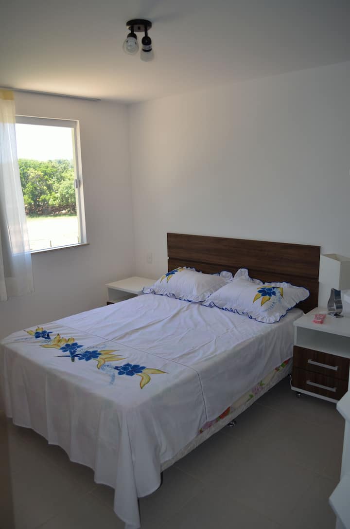 Suite 2 (étage supérieur), lit double