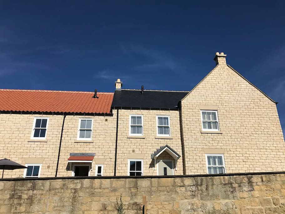 Back of the cottage