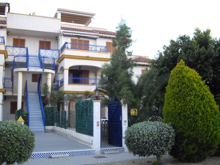 building and main entrance