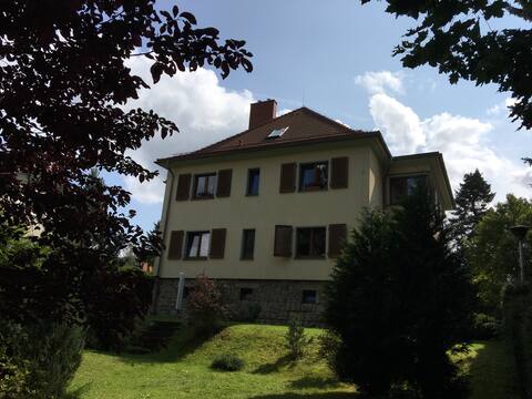 Apartment in a villa with a view