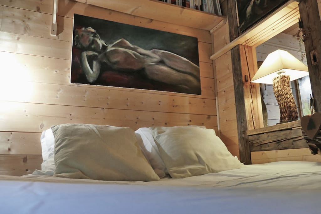Chambre lit double