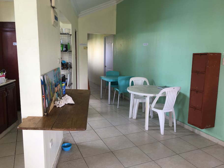 Dining area