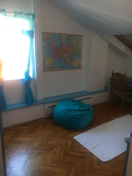The bedroom