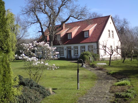 Historic Farm House in Countryside