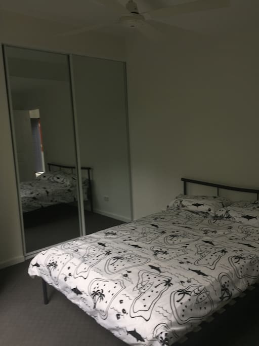 Comfy double bed