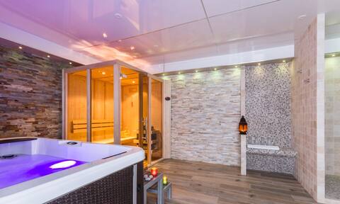 cottage 12 pers and + with spa and Piscine- Honfleur