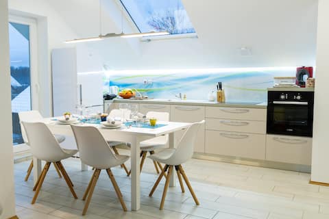 RESIDENCE ANA app MIA: pool, garden, sauna