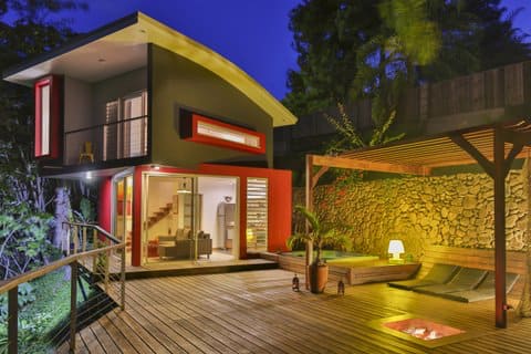 Duplex cubes in the middle of the trees