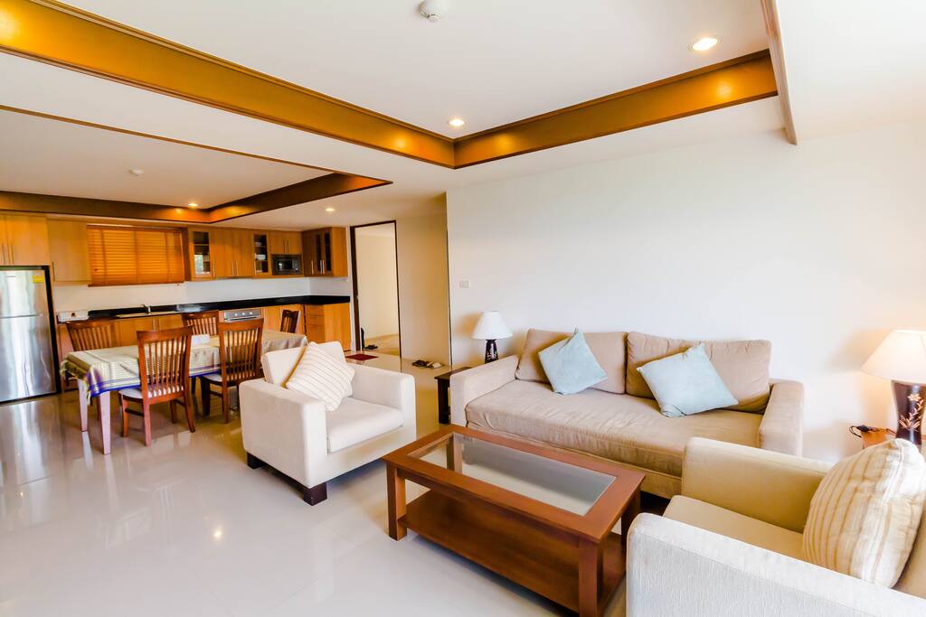 The living room