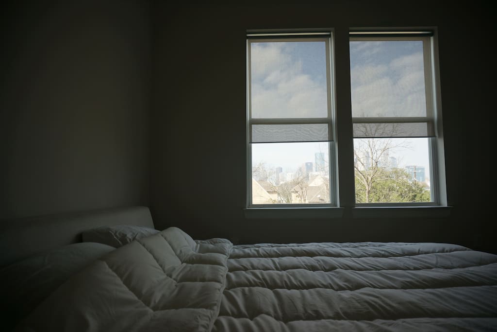 Downtown view from bedroom