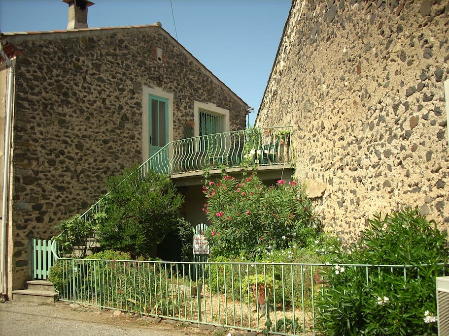 Maison, jardin, terrasse